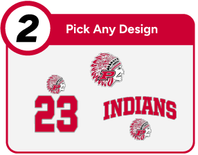 PLAINVIEW HIGH SCHOOL INDIANS Customize It Banner - Step 2 Banner