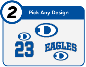 DECATUR HIGH SCHOOL EAGLES Customize It Banner - Step 2 Banner