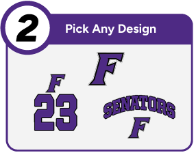 FLETCHER HIGH SCHOOL SENATORS Customize It Banner - Step 2 Banner