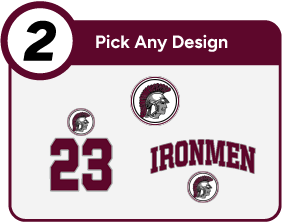 NOWATA HIGH SCHOOL IRONMEN Customize It Banner - Step 2 Banner
