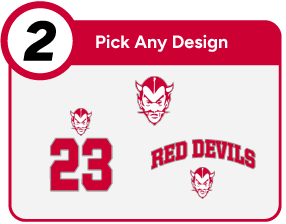 RUSTBURG HIGH SCHOOL RED DEVILS Customize It Banner - Step 2 Banner