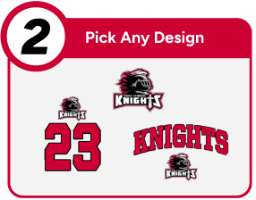 JOHN F KENNEDY HIGH SCHOOL KNIGHTS Customize It Banner - Step 2 Banner