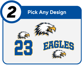 HOLLY GROVE HIGH SCHOOL EAGLES Customize It Banner - Step 2 Banner