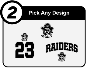 COLLINS-MAXWELL HIGH SCHOOL RAIDERS Customize It Banner - Step 2 Banner