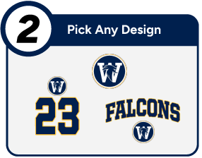 Whitnall Falcons Customize It Banner - Step 2 Banner