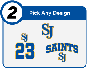 SAINT JOHN LUTHERAN HIGH SCHOOL SAINTS Customize It Banner - Step 2 Banner