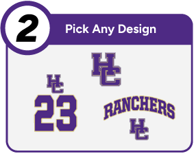HARDING COUNTY HIGH SCHOOL RANCHERS Customize It Banner - Step 2 Banner