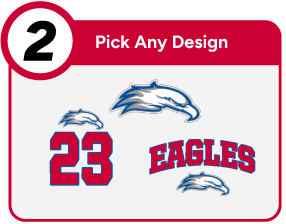 REDWOOD CHRISTIAN HIGH SCHOOL EAGLES Customize It Banner - Step 2 Banner