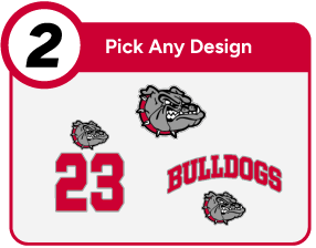 NEW LONDON HIGH SCHOOL BULLDOGS Customize It Banner - Step 2 Banner