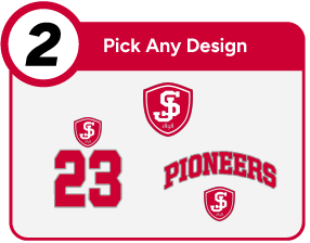 SAINT JOHN'S HIGH SCHOOL PIONEERS Customize It Banner - Step 2 Banner