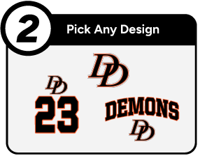 DUMAS HIGH SCHOOL DEMONS Customize It Banner - Step 2 Banner
