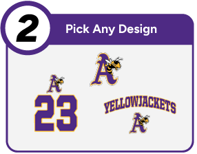 AVONDALE HIGH SCHOOL YELLOWJACKETS Customize It Banner - Step 2 Banner