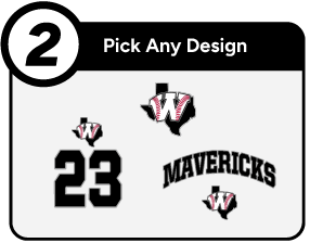 C C WINN HIGH SCHOOL MAVERICKS Customize It Banner - Step 2 Banner