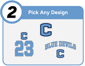 COLUMBIA HIGH SCHOOL BLUE DEVILS Customize It Banner - Step 2 Banner
