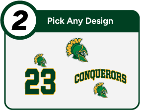 FAITH CHRISTIAN ACADEMY CONQUERORS Customize It Banner - Step 2 Banner