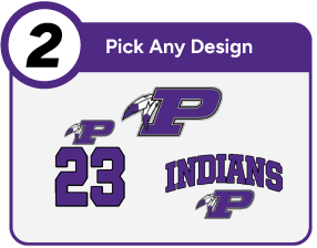 PACIFIC HIGH SCHOOL INDIANS Customize It Banner - Step 2 Banner