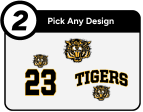 RED LEVEL HIGH SCHOOL TIGERS Customize It Banner - Step 2 Banner