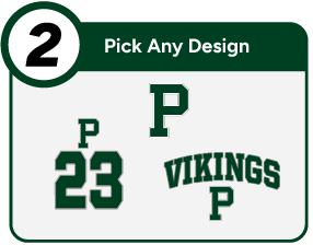 PALO ALTO HIGH SCHOOL VIKINGS Customize It Banner - Step 2 Banner