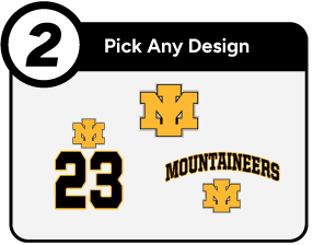 IRON MOUNTAIN HIGH SCHOOL MOUNTAINEERS Customize It Banner - Step 2 Banner