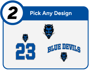 LEECHBURG AREA HIGH SCHOOL BLUE DEVILS Customize It Banner - Step 2 Banner
