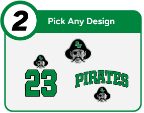PORT WASHINGTON HIGH SCHOOL PIRATES Customize It Banner - Step 2 Banner