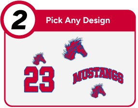 TRITON HIGH SCHOOL MUSTANGS Customize It Banner - Step 2 Banner