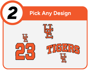 UNION-ENDICOTT HIGH SCHOOL TIGERS Customize It Banner - Step 2 Banner