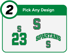 WEST MONONA HIGH SCHOOL SPARTANS Customize It Banner - Step 2 Banner