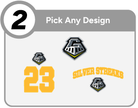 GALESBURG HIGH SCHOOL SILVER STREAKS Customize It Banner - Step 2 Banner