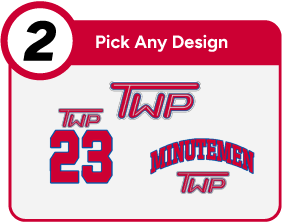 WASHINGTON TOWNSHIP HIGH SCHOOL MINUTEMEN Customize It Banner - Step 2 Banner