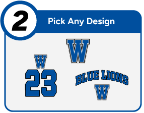 Washington Blue Lions Customize It Banner - Step 2 Banner