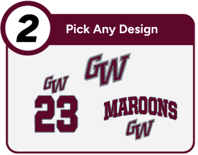 GEORGE WYTHE HIGH SCHOOL MAROONS Customize It Banner - Step 2 Banner
