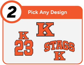 KINGSLEY HIGH SCHOOL STAGS Customize It Banner - Step 2 Banner