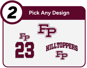 FORT PLAIN HIGH SCHOOL HILLTOPPERS Customize It Banner - Step 2 Banner