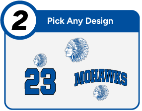 WALDRON SENIOR HIGH SCHOOL MOHAWKS Customize It Banner - Step 2 Banner