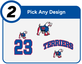 SAINT FRANCIS PREP HIGH SCHOOL TERRIERS Customize It Banner - Step 2 Banner