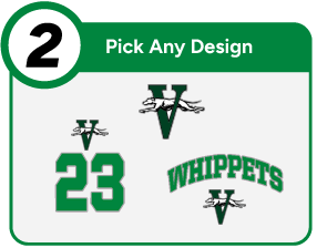 VARNUM HIGH SCHOOL WHIPPETS Customize It Banner - Step 2 Banner