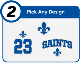 SAINTS CROIX FALLS HIGH SCHOOL SAINTS Customize It Banner - Step 2 Banner