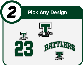 TANNER HIGH SCHOOL RATTLERS Customize It Banner - Step 2 Banner