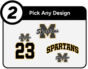 MONTOUR HIGH SCHOOL SPARTANS Customize It Banner - Step 2 Banner