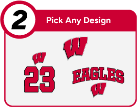 WESTMORELAND HIGH SCHOOL EAGLES Customize It Banner - Step 2 Banner