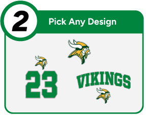 NORTHRIDGE HIGH SCHOOL VIKINGS Customize It Banner - Step 2 Banner