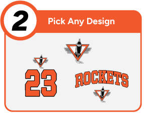 ROCK VALLEY HIGH SCHOOL ROCKETS Customize It Banner - Step 2 Banner