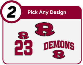 WARNER ROBINS HIGH SCHOOL DEMONS Customize It Banner - Step 2 Banner