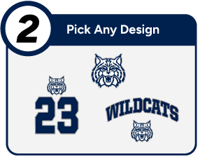 WILMINGTON HIGH SCHOOL WILDCATS Customize It Banner - Step 2 Banner