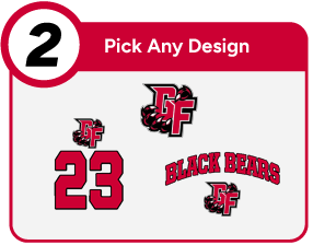 GLENS FALLS HIGH SCHOOL BLACK BEARS Customize It Banner - Step 2 Banner