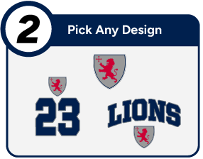 CAIR PARAVEL LATIN SCHOOL LIONS Customize It Banner - Step 2 Banner