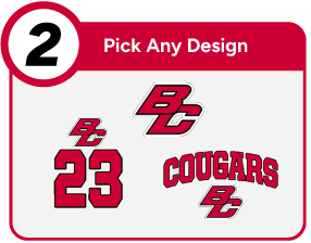 BURLINGTON HIGH SCHOOL COUGARS Customize It Banner - Step 2 Banner