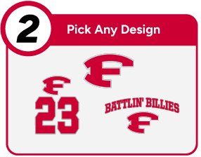 FREDERICKSBURG HIGH SCHOOL BATTLIN' BILLIES Customize It Banner - Step 2 Banner