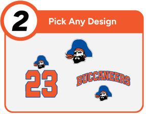 BRANFORD HIGH SCHOOL BUCCANEERS Customize It Banner - Step 2 Banner